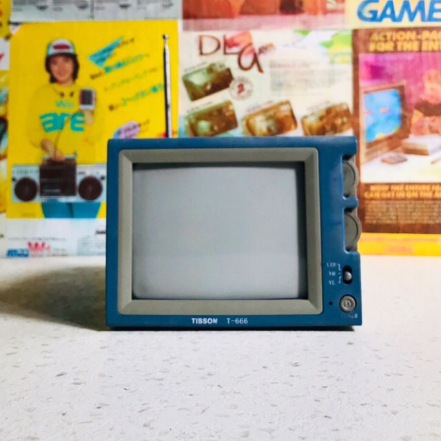 TV/Radio mini - TISSON T-666 - Dekorasi Vintage