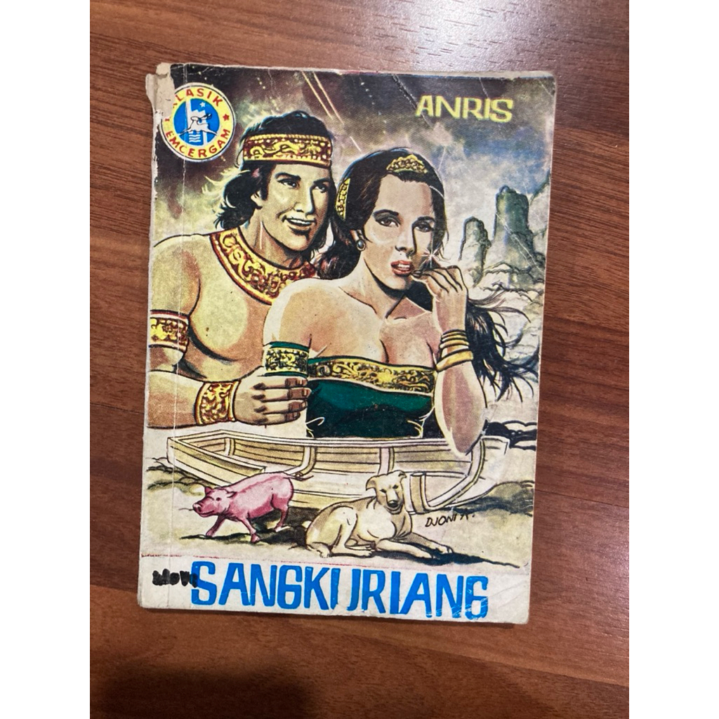 komik indonesia lawas komik wayang emcergam anris sangkuriang