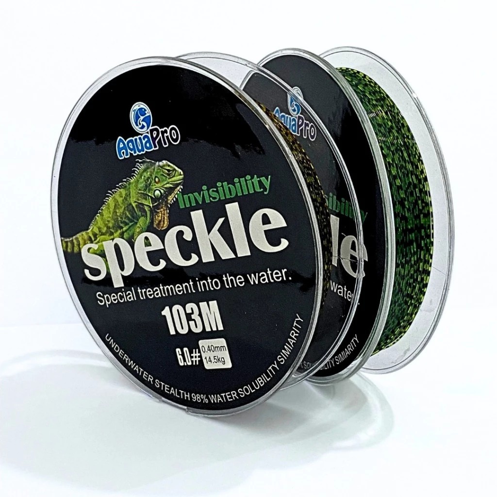 Senar Nylon Invisibility Speckle Bunglon Tahan Gesekan, Lentur dan Tidak Mudah Putus