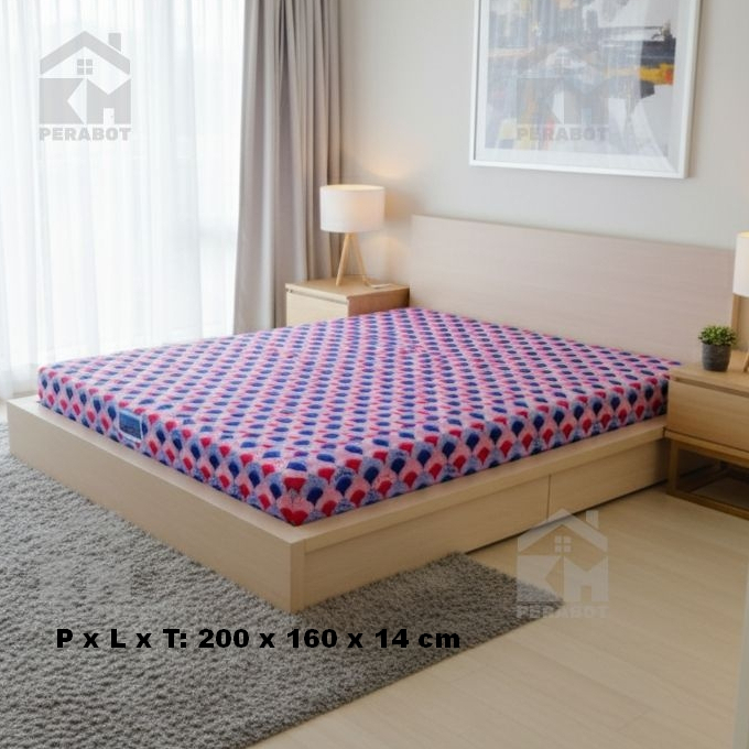 Big Foam Kasur Busa 160 x 200 cm Tebal 14 cm Original / Kasur Busa Queen Premium