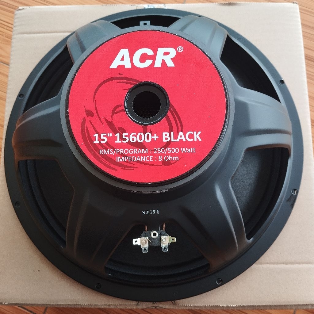 Speaker ACR 15600 + BLACK  SPEAKER 15 ACR BLACK 15600