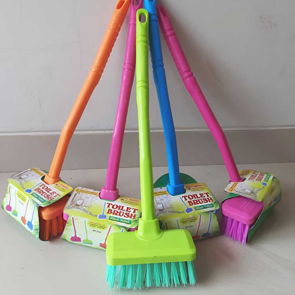 Sikat Wc Maspion BT-024 Sikat Lantai Maspion Sikat Toilet Gagang Panjang Maspion