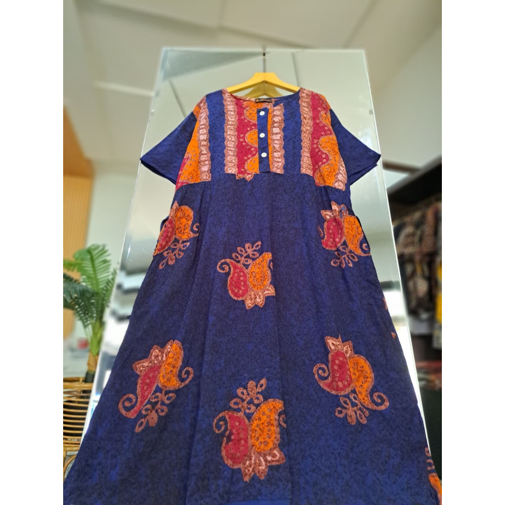 Daster Barpin Batik terbaru ori Bee Batik Pekalongan Nyaman Rayon Busui Wanita