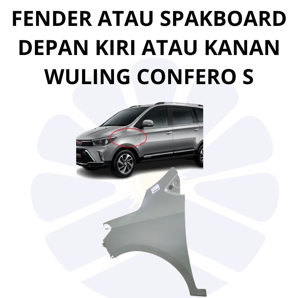FENDER ATAU SPAKBOARD DEPAN KIRI ATAU KANAN WULING CONFERO S