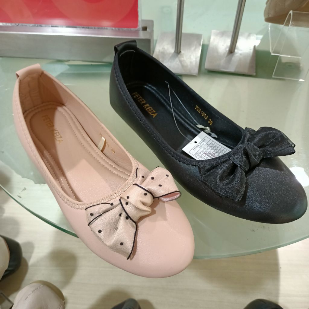 sepatu wanita flat PETER KEIZA original