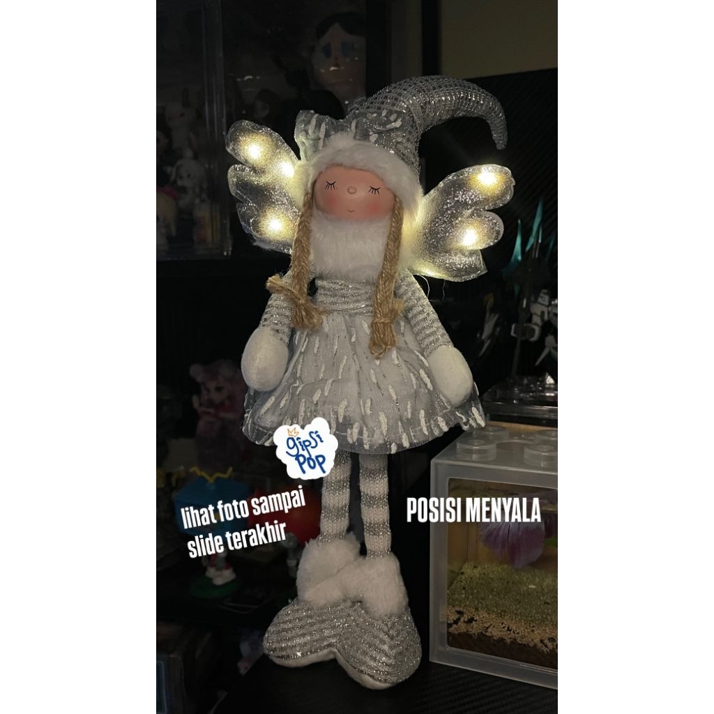 BONEKA PERI ANGEL FAIRY DOLL WINTER bisa menyala