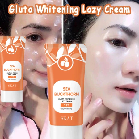Krim Pemutih Wajah Niacinamide Lazy Cream 30g Pemutih Badan Permanen Cepat Bleaching