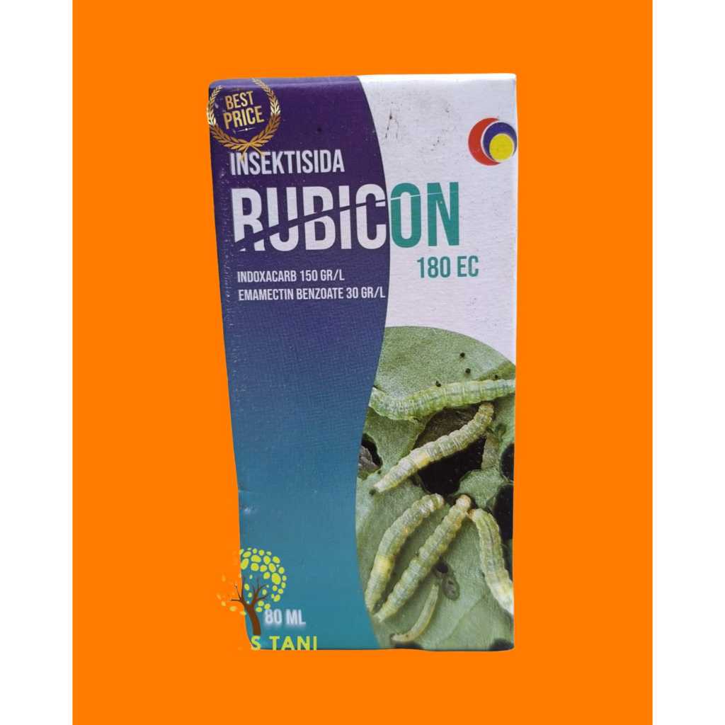Insektisida RUBICON 180EC 80 ML Indosakarb + Emamektin Benzoat