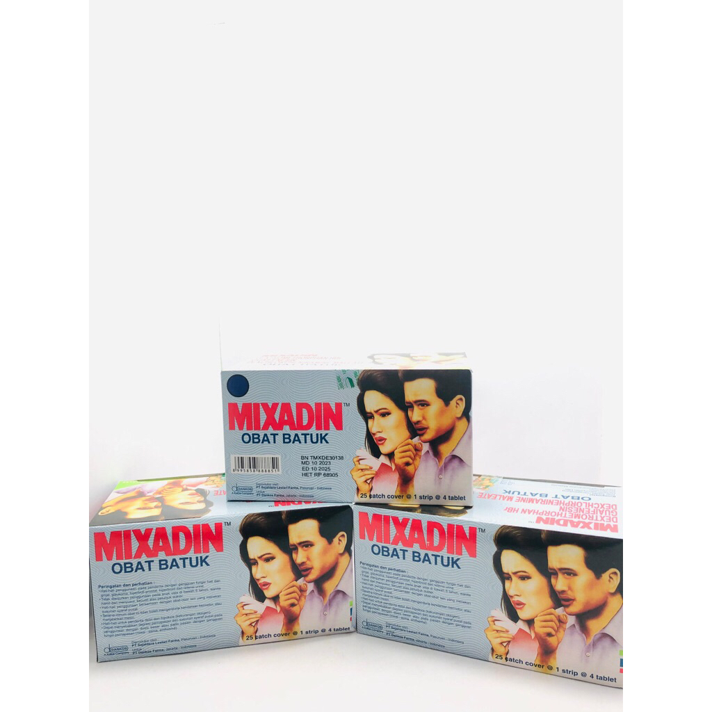 Mixadin / Mixadin Obat Batuk / 1 box isi 25 lembar