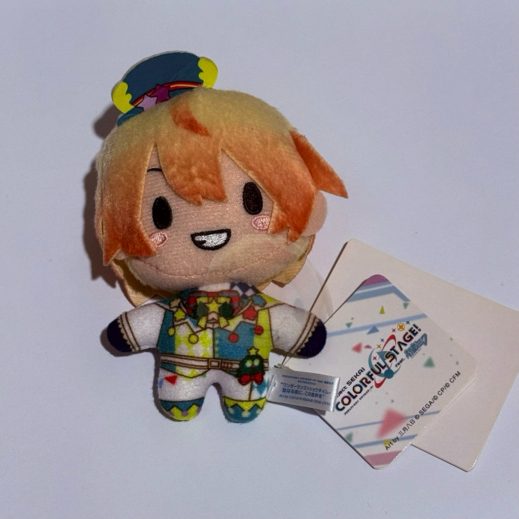 Project Sekai Official Merch Fuwapuchi Nui Plush Tenma Tsukasa natal