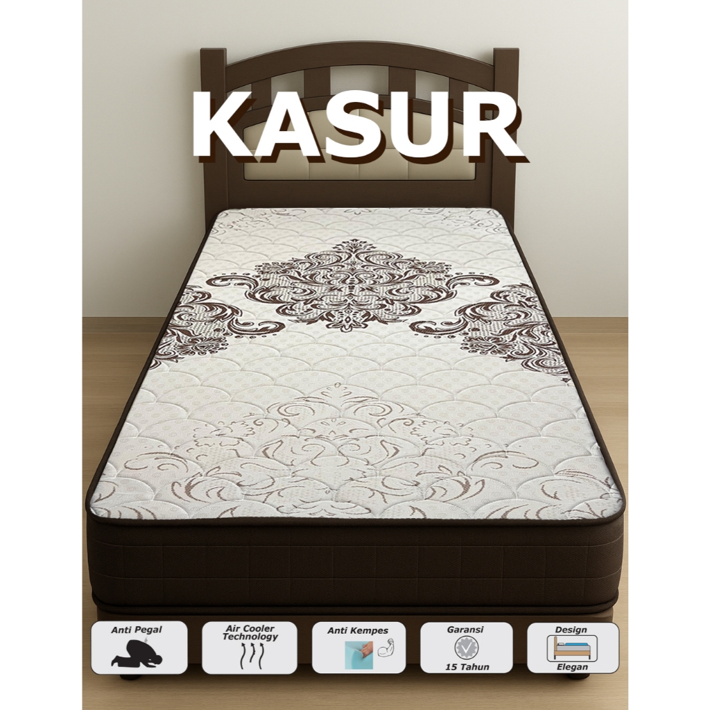 Kasur Busa Empuk Anti Kempes Glorious–Nyaman & Elegan untuk Tidur Berkualitas