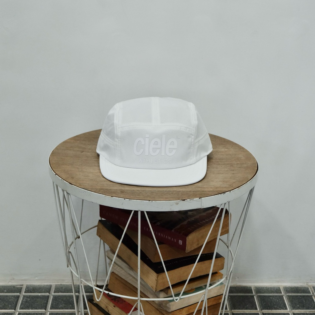 CIELE ATHLETIC GOCAP RUN HAT WHITE TOPI LARI CIELE ORIGINAL