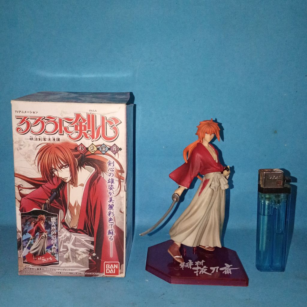 Figure Rurouni Kenshin trading Bandai - Kenshin Himura
