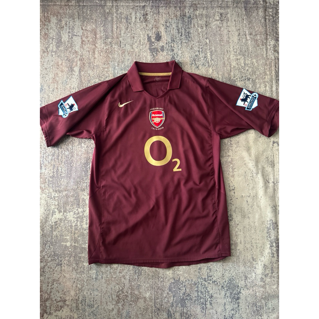 Jersey Arsenal 2005-2006 Home Kit Short Sleeve