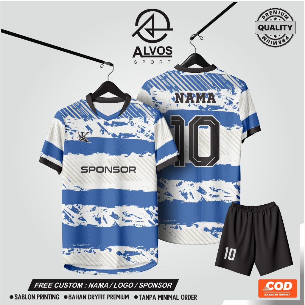 Jersey Futsal Custom / Jersey Bola Custom / Jersey Bola Futsal / Jersey Volly Custom Nama no FREE