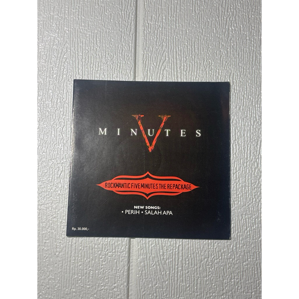 CD ALBUM FIVE MINUTES ROCKMANTIC FIVE MINUTES THE REPACKAGE ORIGINAL
