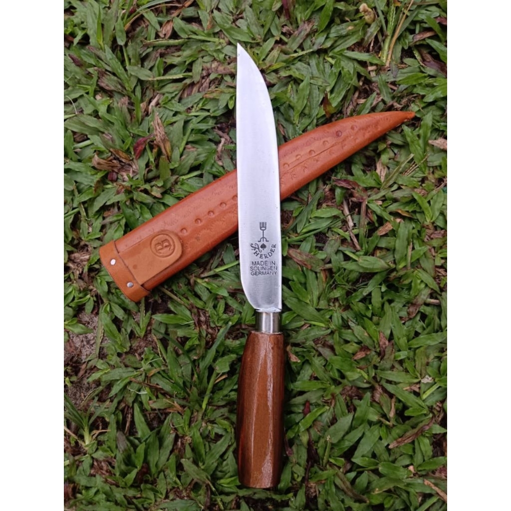 pisau Herder solingen Germany pisau cap garpu original