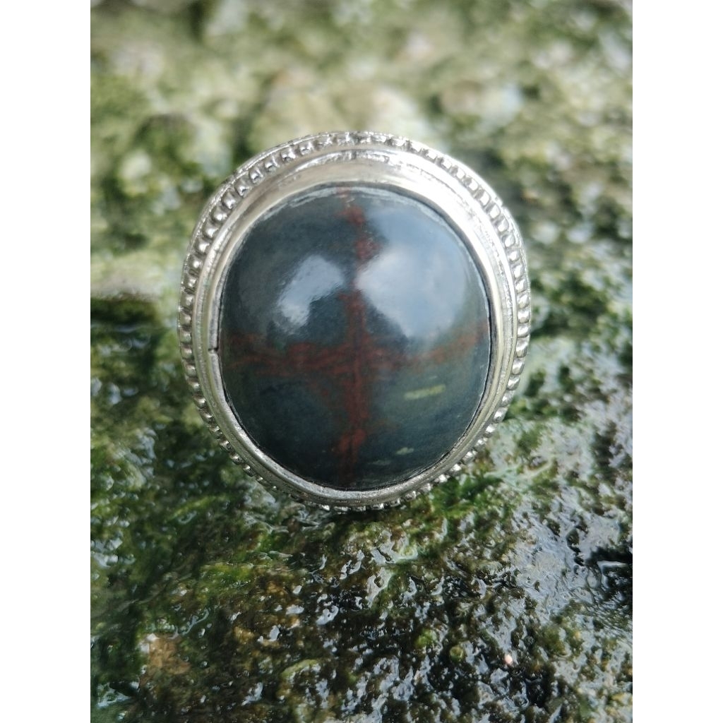 Batu Tapak Jalak Badar Besi  Tali Merah