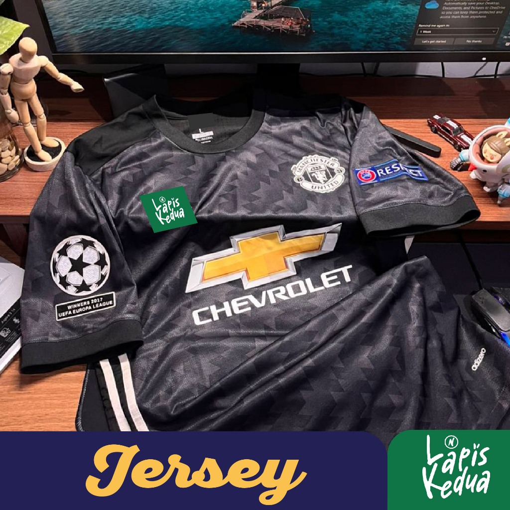Jersey Manchester United Third 2017-2018 UCL Player Issue