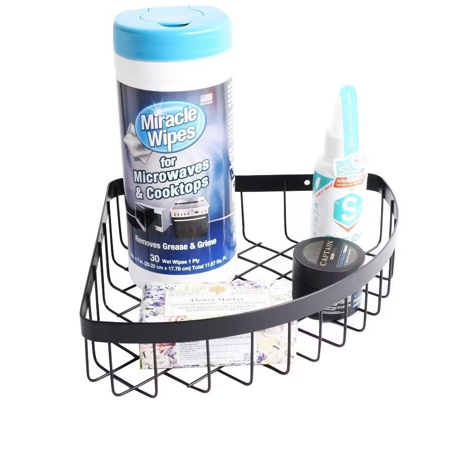 ACE Stora Rak Sudut Kamar Mandi Rak Dinding Peralatan Kamar Mandi Dekorasi Kamar Mandi Rak Organizer