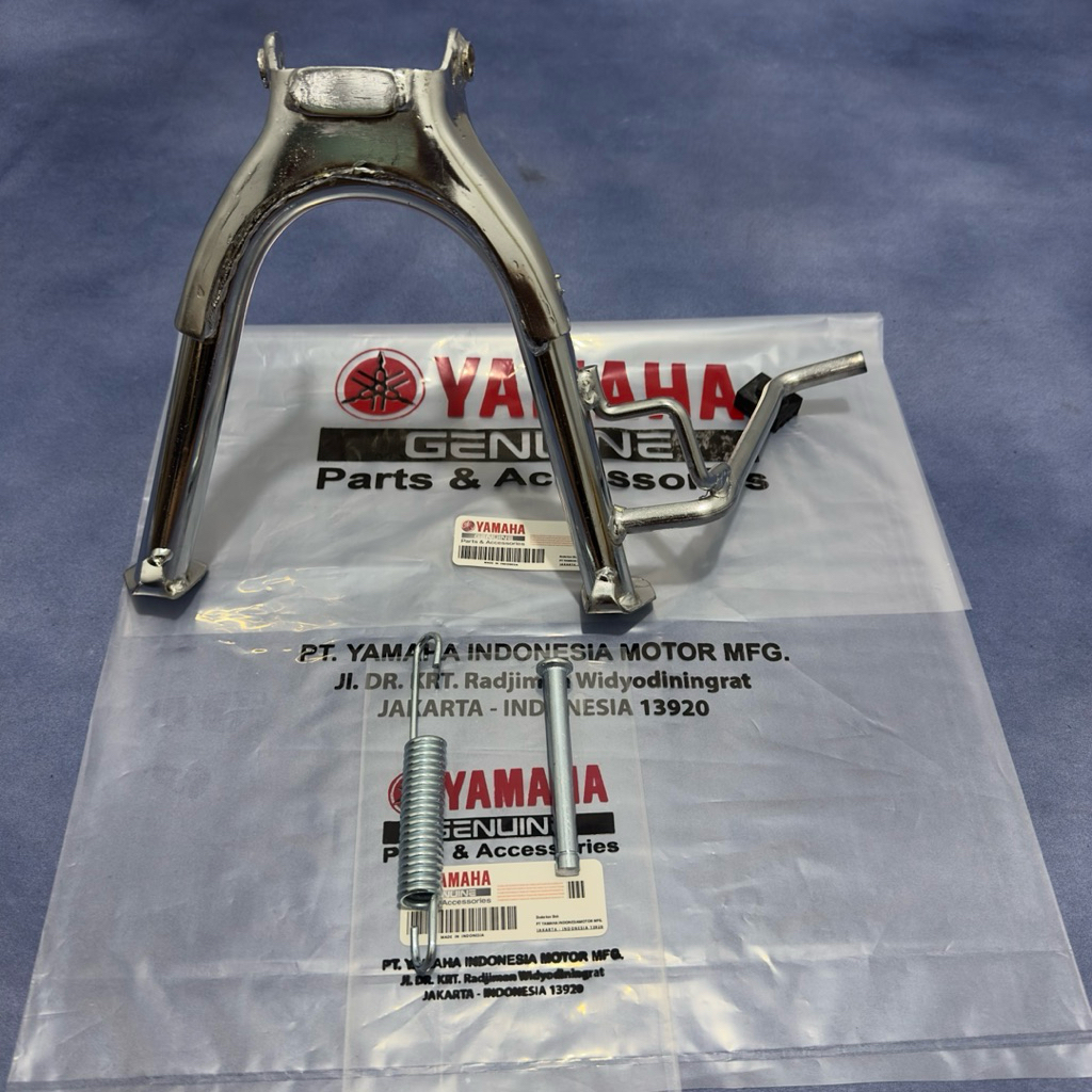 STANDAR TENGAH FULLSET MIO SPORTY MIO SMILE NOUVO RING 17 CHROME ORIGINAL