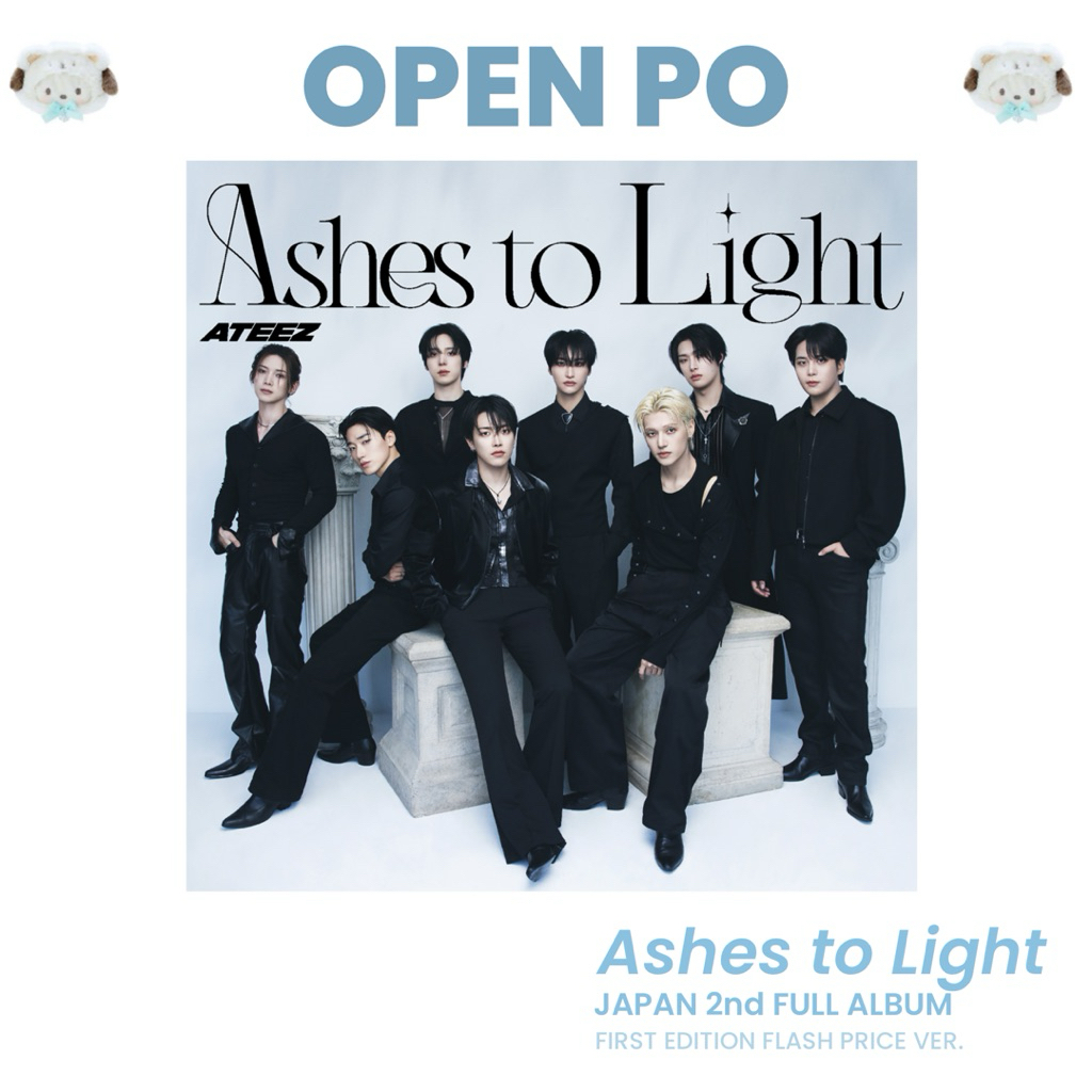 ATEEZ - JAPAN 2nd FULL ALBUM - Ashes to Light (Flash Price ver. Sealed)