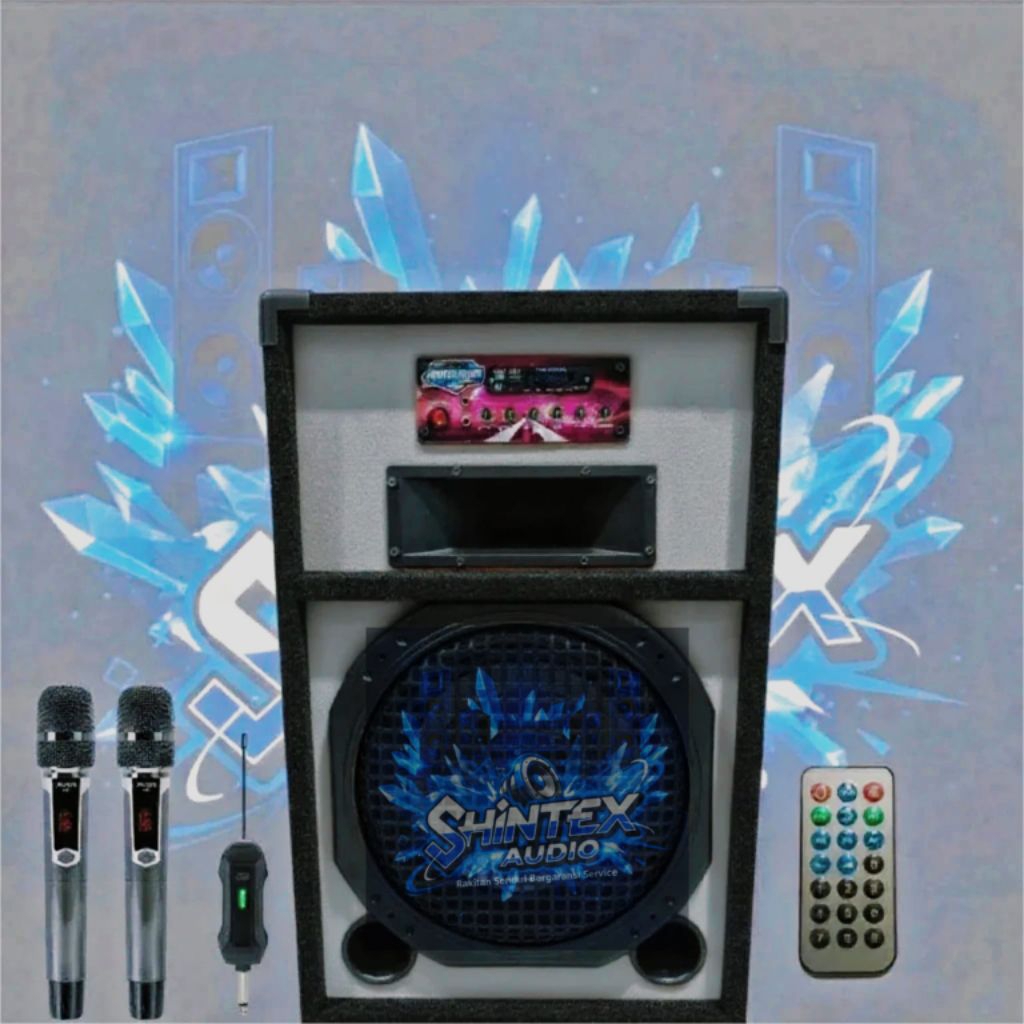 sound system speaker aktif rakitan full bass 12 inch single speaker aktif subwoofer 12 inch single