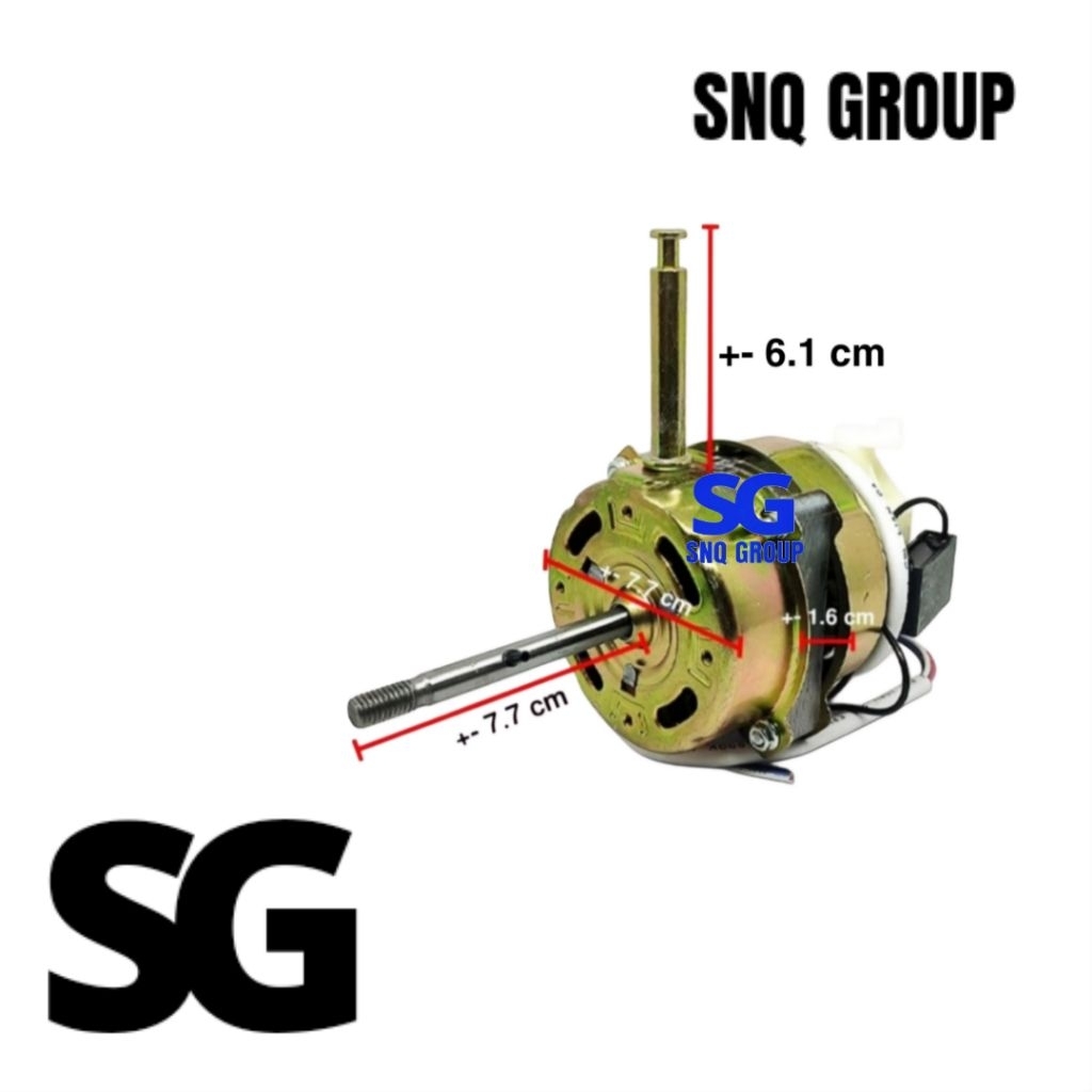 Dinamo kipas angin GMC 16 inch sampai 18 inch - Motor kipas GMC berdiri dan duduk