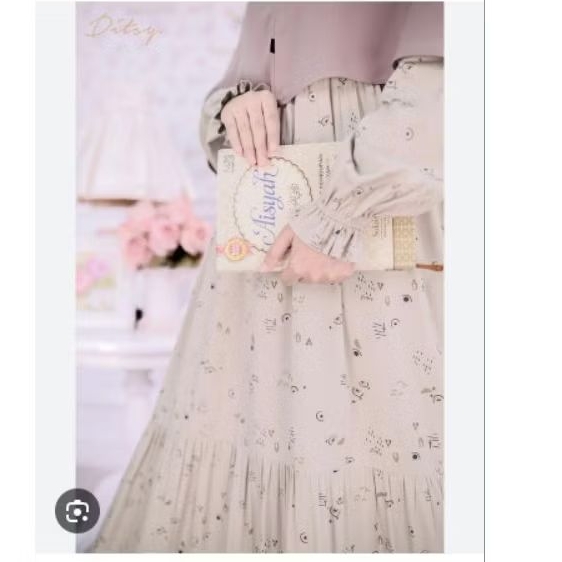 ditsy clea mocca XL bahan base viscose