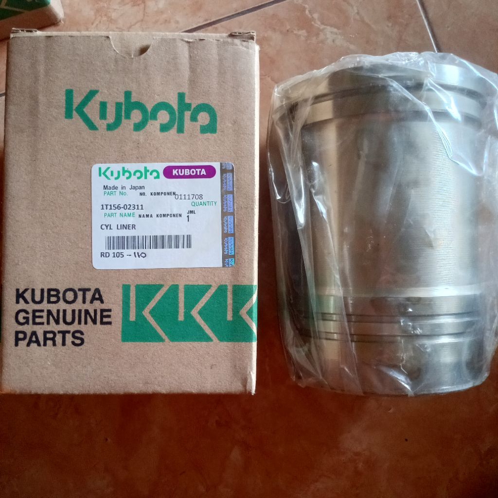 cyl liner Kubota RD 105,RD 110