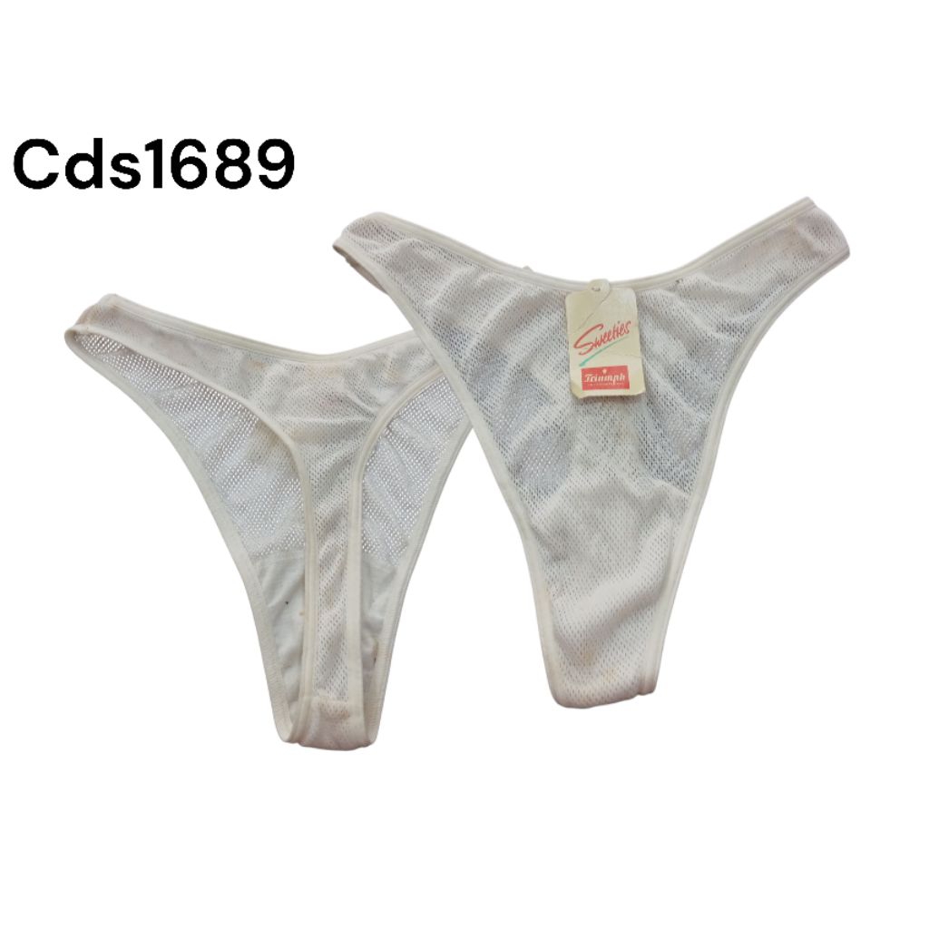 #K Cds1689 CD branded Triumph celana dalam wanita ada noda kotor size M