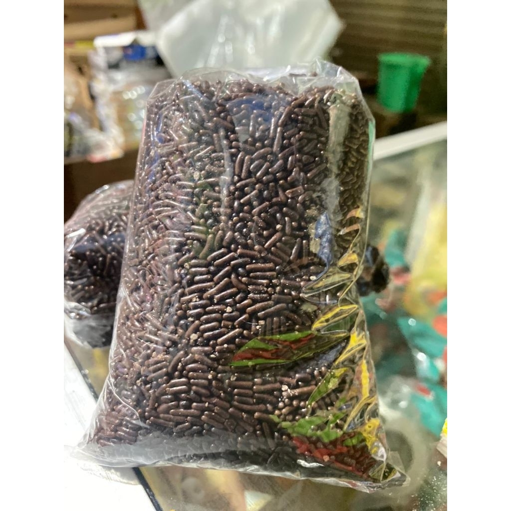 meses coklat compound butir/seres coklat enak