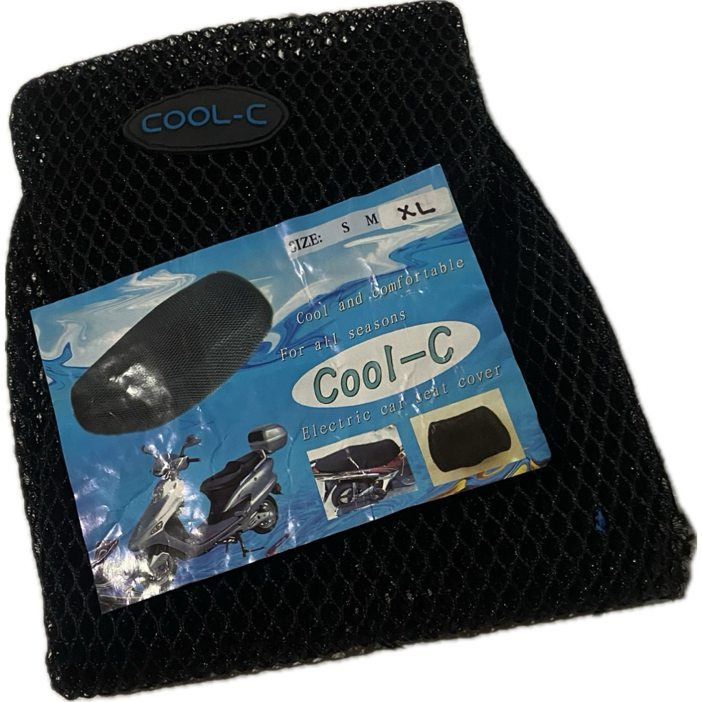 COVER JOK SARUNG JOK MOTOR JARING WARNA HITAM SIZE XL UNIVERSAL