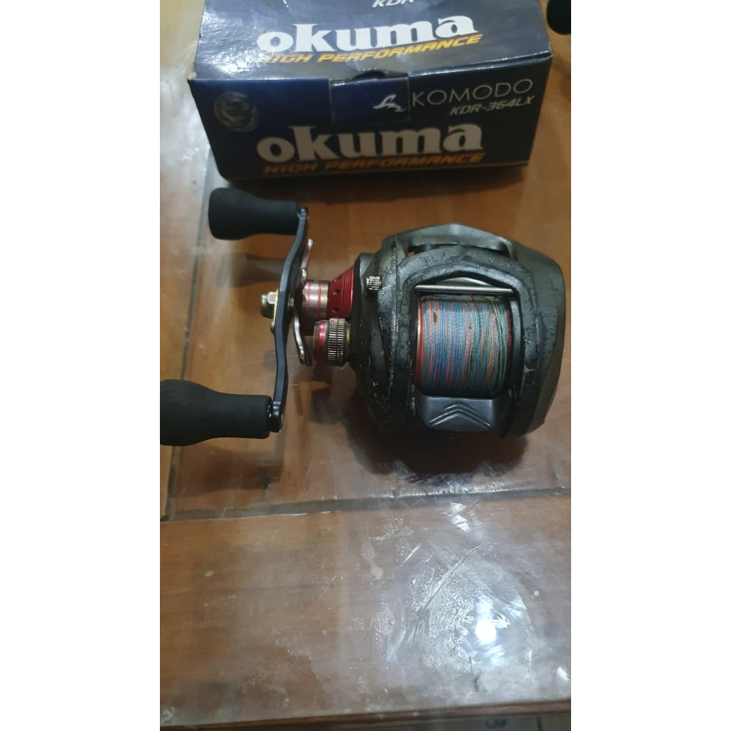 Okuma Komodo KDR 364 LX Jual Murah BC Reel Baitcasting Badak