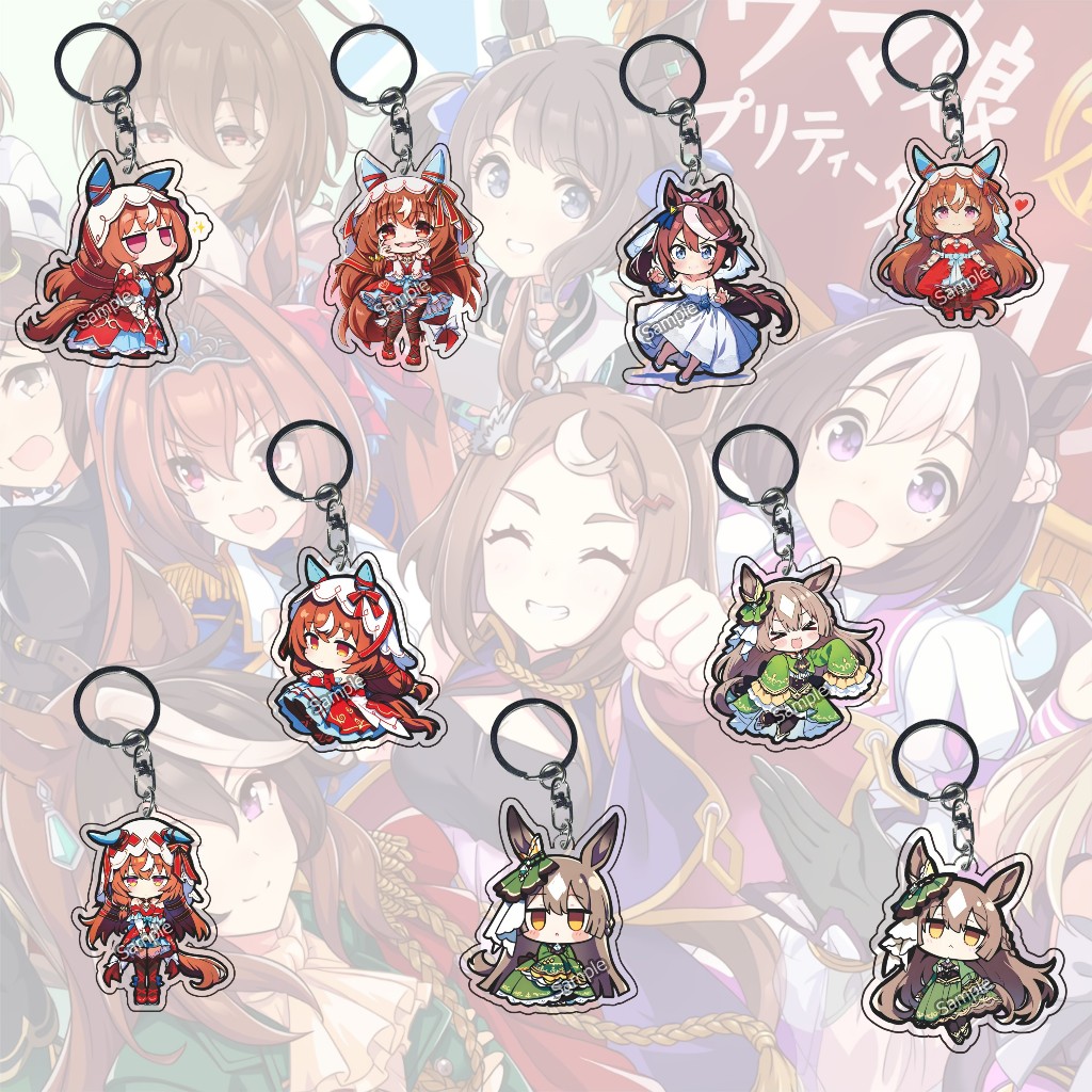 Gantungan Kunci Uma MusumeEmote Uma musume  part 10 - Tokai Teio 04-Satono Diamond -Still in Love- S