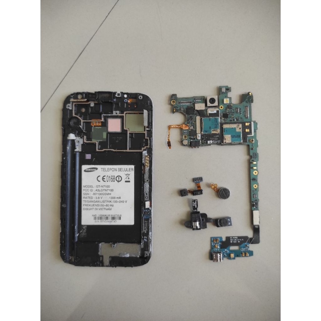Sparepart Hp Handphone Samsung Note 2 - GT N7100 Original