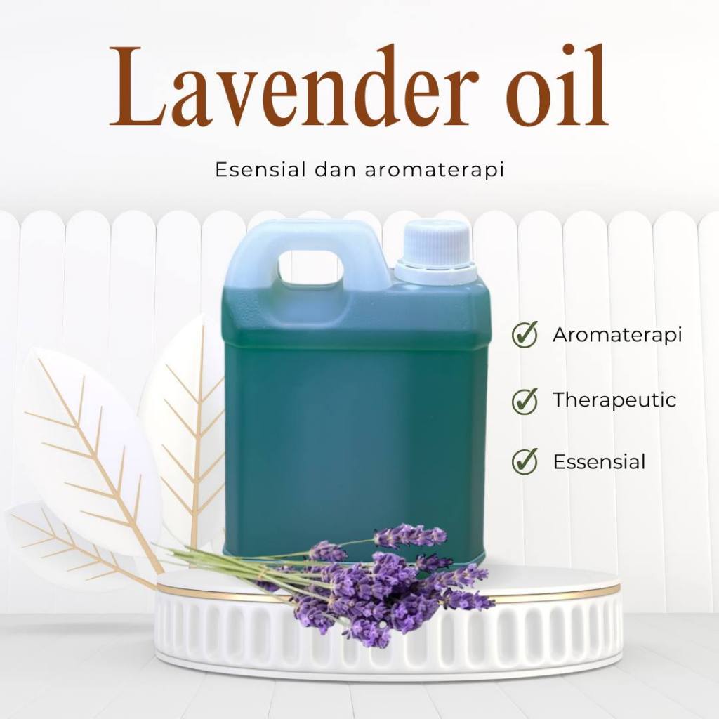 3ml Minyak Lavender Essential Oil - Minyak Esensial Lavender Aromaterapi Penenang
