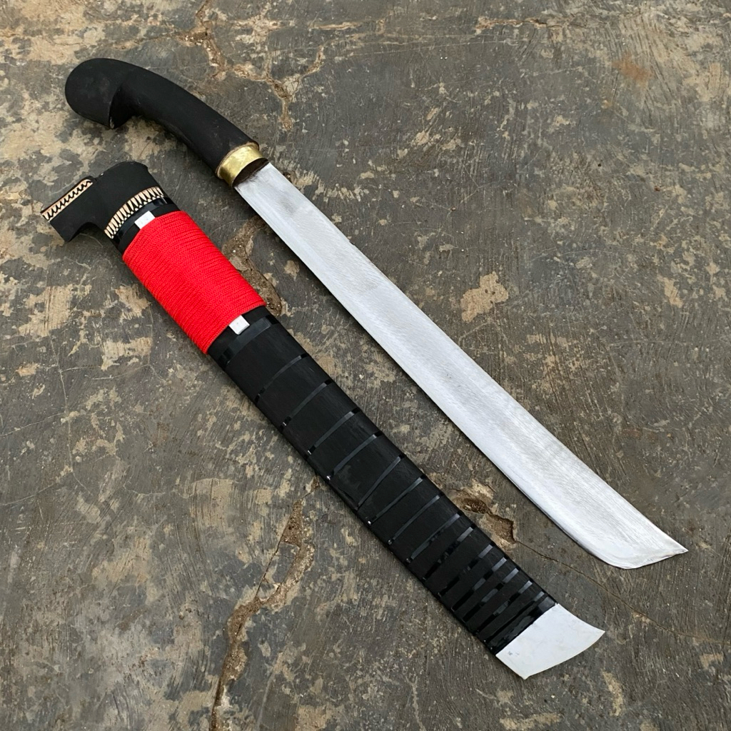 golok berkebun 40 cm asli banten