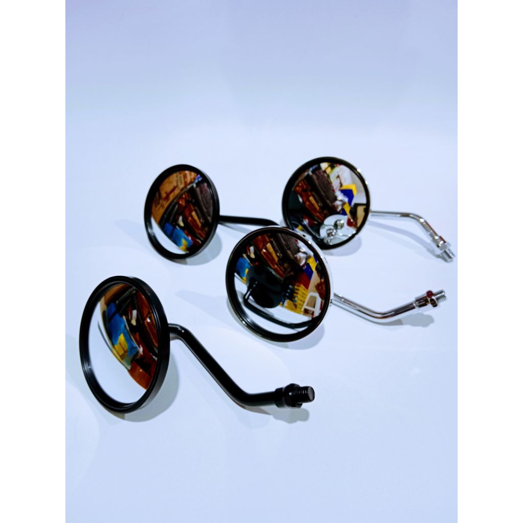 KACA SPION MOTOR/SPION MOTOR MODEL BULAT BUNDAR PENDEK VARIASI MOTOR MIO/JUPITER/BEAT/VARIO/NMAX dll