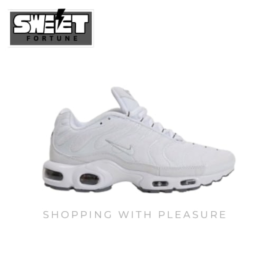 (SWEETFORTUNE) Sepatu Sneakers Air Max Plus TN White