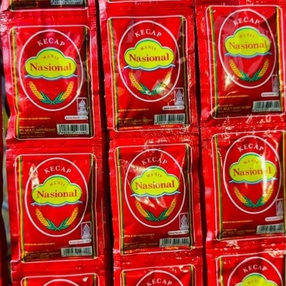 Kecap Nasional Per Sachet Kecil - Pasar Makassar