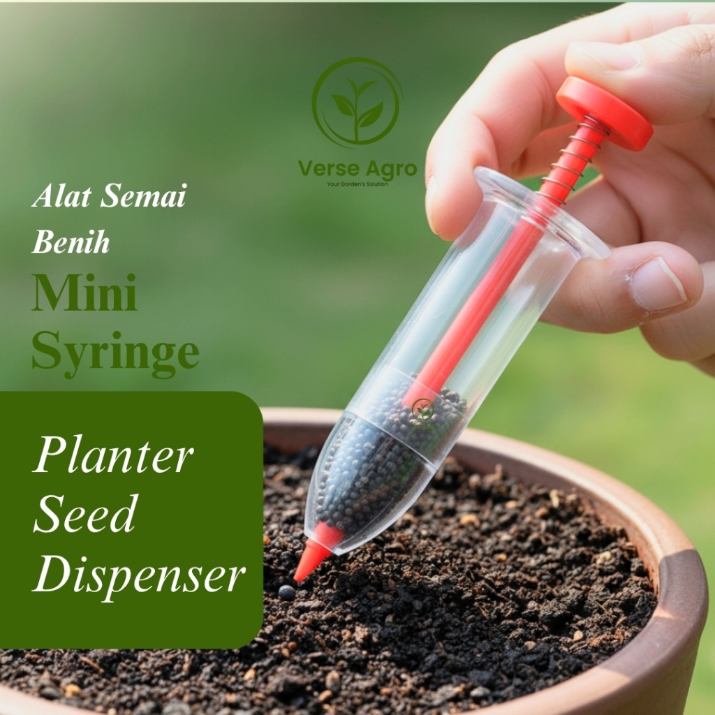 Alat Tanam Benih / Penabur Benih Manual / Dispenser Penanam Benih