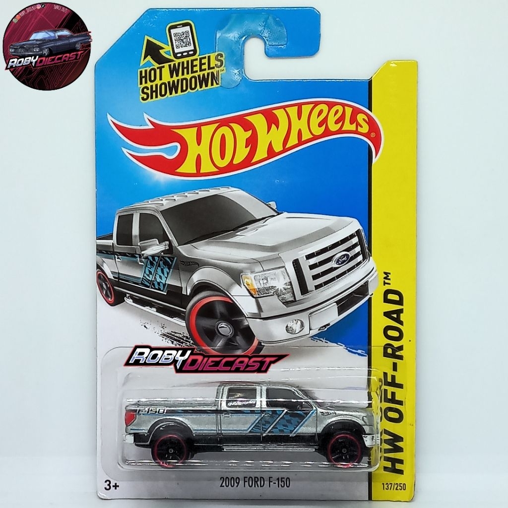 Hot Wheels 2009 Ford F-150 Silver Off Road
