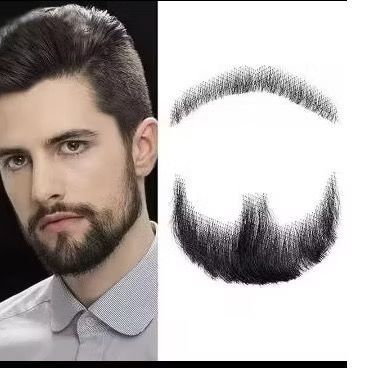 kumis pria asli jenggot asli brewok asli kumis jenggot brewok -kb