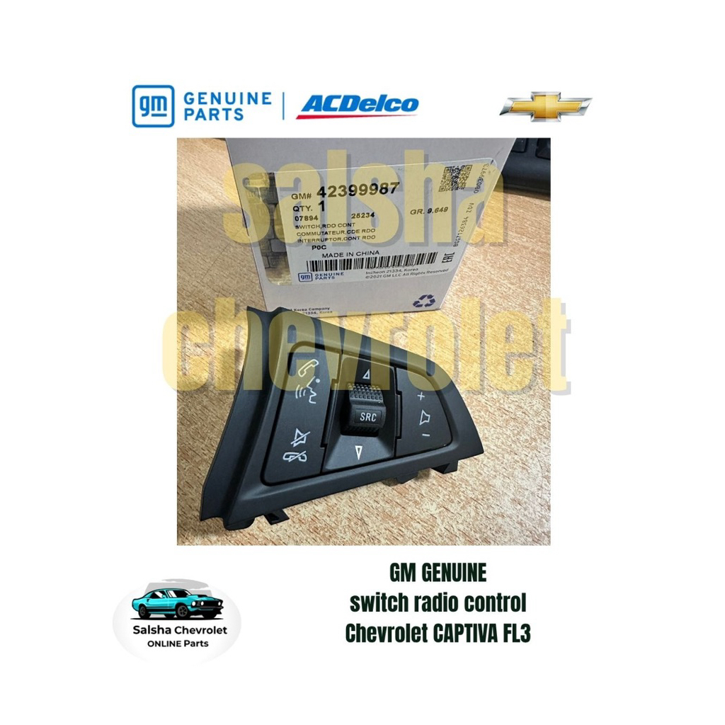 SWITCH RADIO CONTROL CHEVROLET CAPTIVA FL3 ORIGINAL