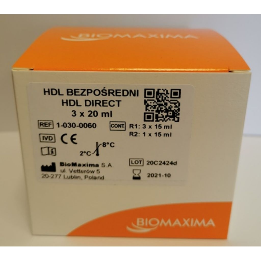 BIOMAXIMA HDL BEZPOSREDNI / HDL DIRECT 3x20 ml