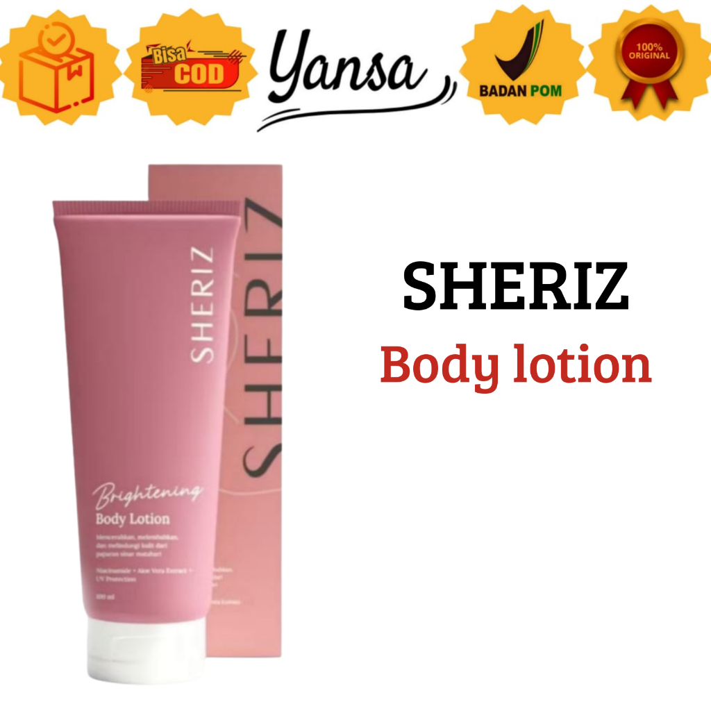 SHERIZ Brightening Body Lotion  BPOM