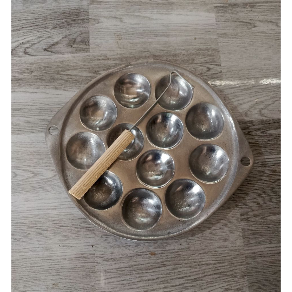 Cetakan telur congkel cetakan takoyaki 12lubang