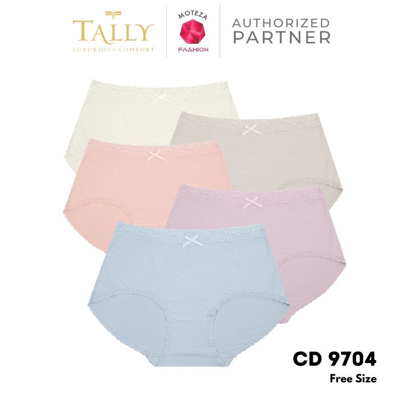 Moteza Tally Partner-Tally 9704 CD Celana Dalam Wanita Baby Skin | Free Size