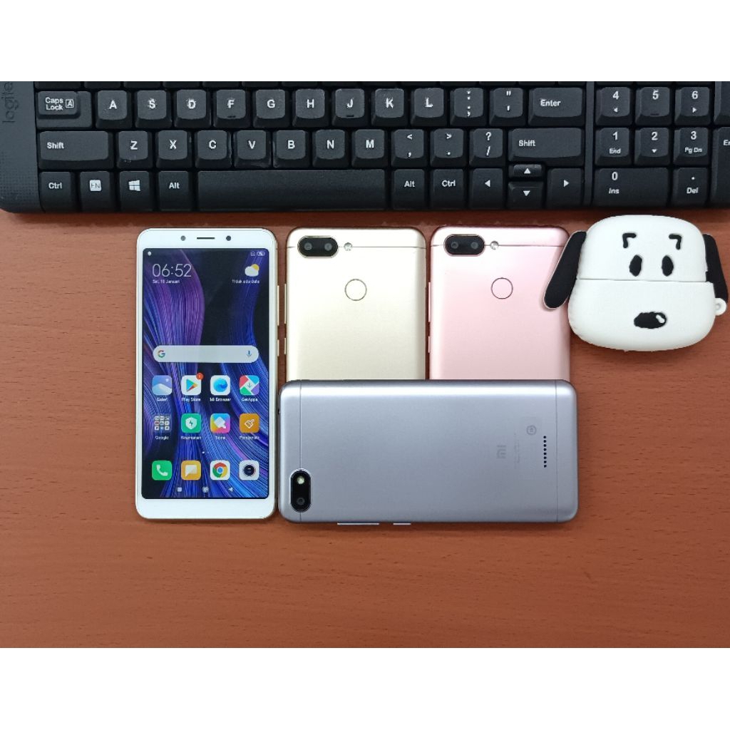 Redmi 6 redmi 6a dual sim 4G second original ram 4gb rom 64gb,ram 3gb rom 32gb,ram 2gb rom 16gb